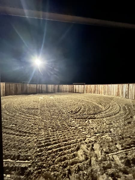 Bar D fencing project in Erath County, Texas