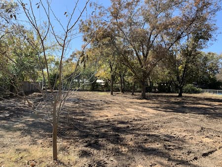 Bar D fencing project in Erath County, Texas