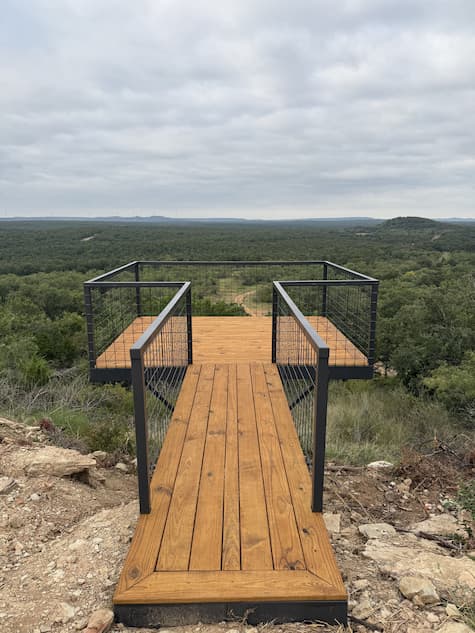 Custom specialty build on a rural Texas property